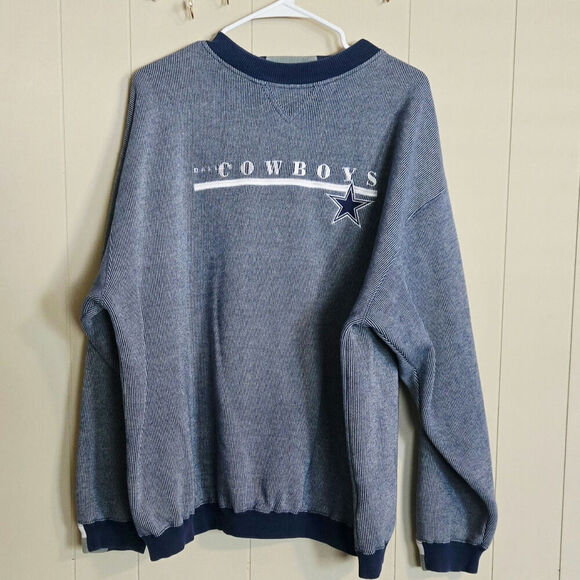 Vintage 90's Puma Dallas Cowboys Sweatshirt XXL Unisex - Picture 4 of 7